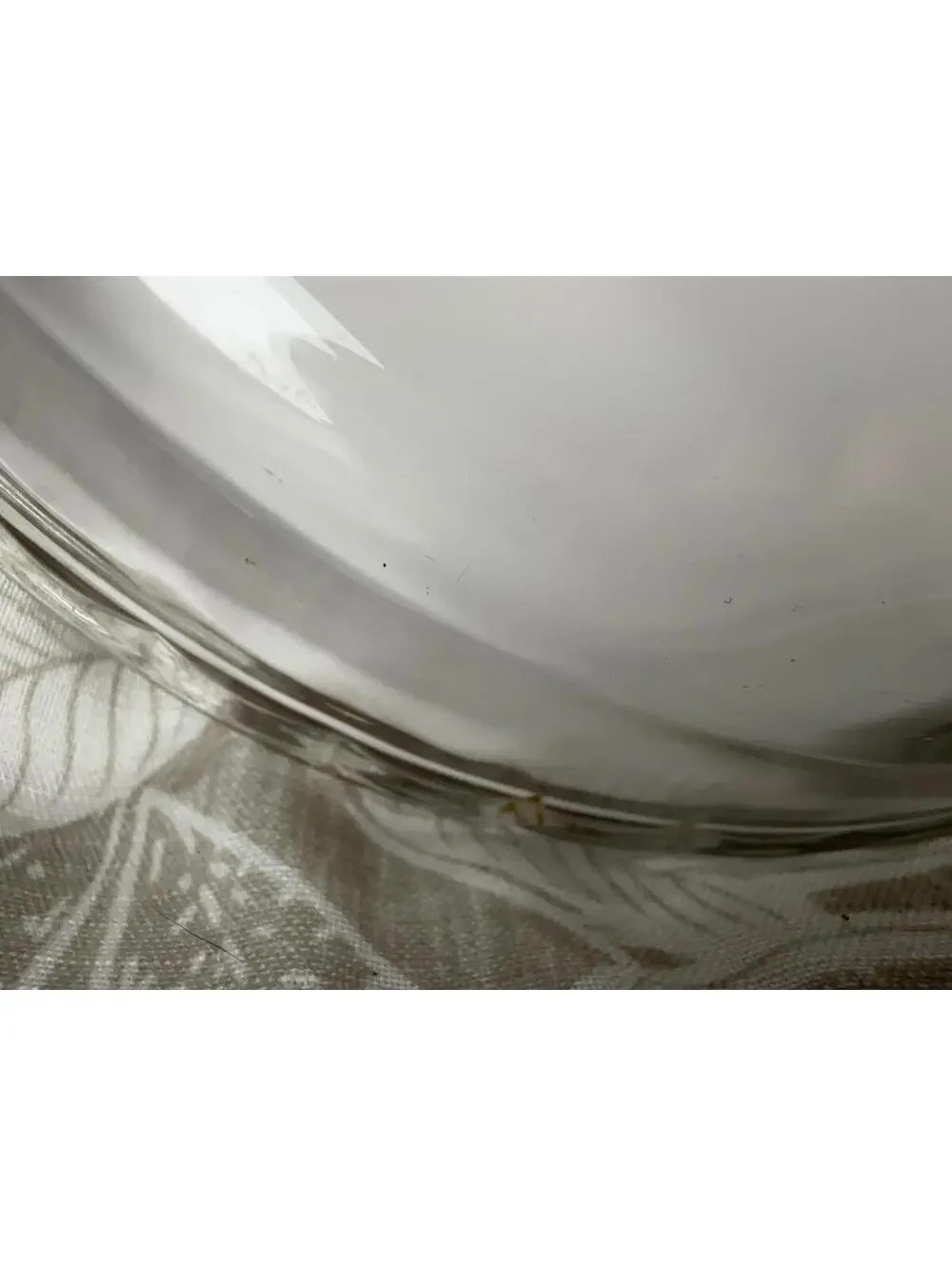 Pyrex Capital R 229 Glass Pie Plate 24cm 9.5” Scalloped Rim Baking Dish